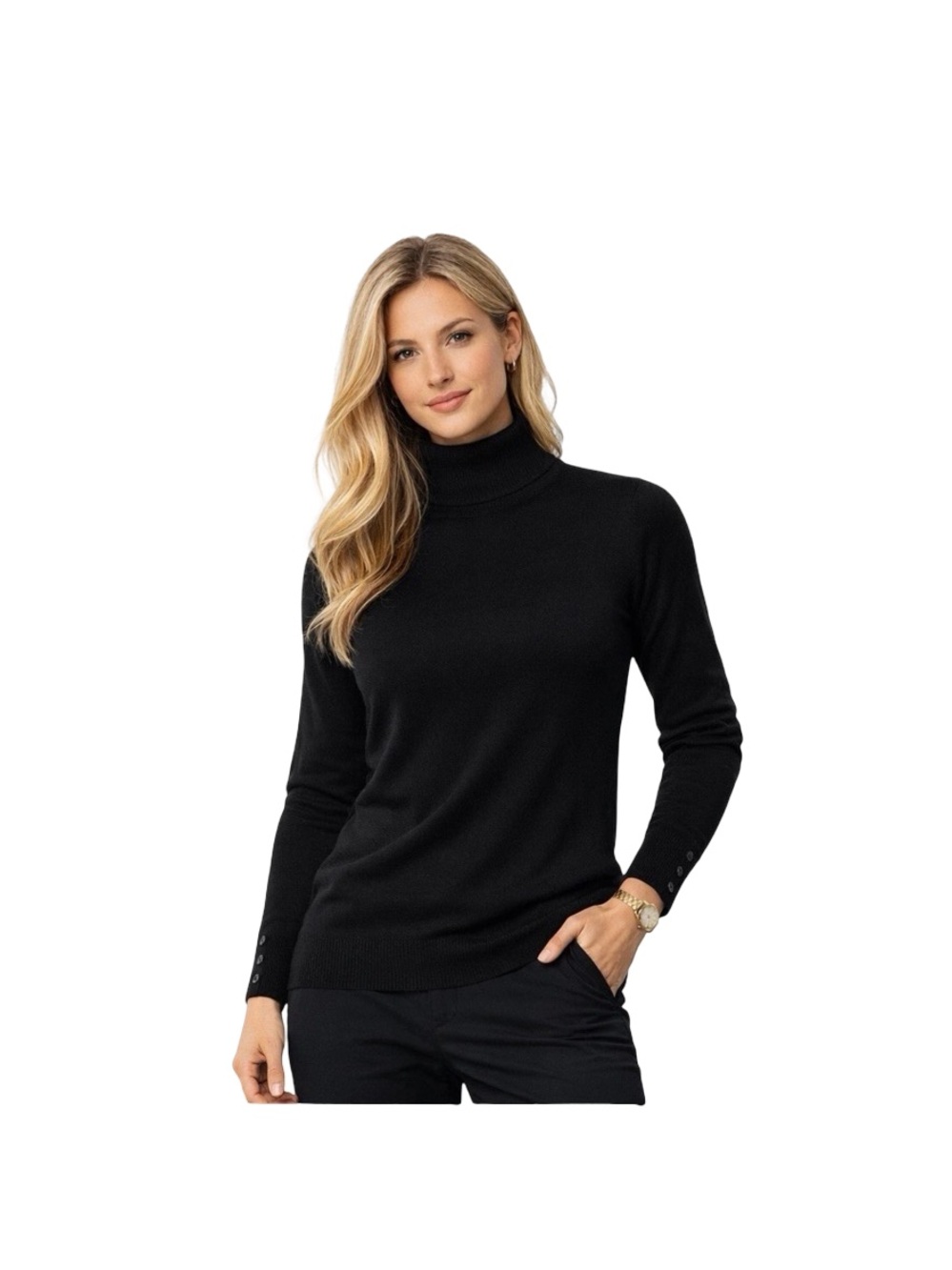 The Limited Black Turtle Neck Size S fall & winter Versatile, minimalist, Basic